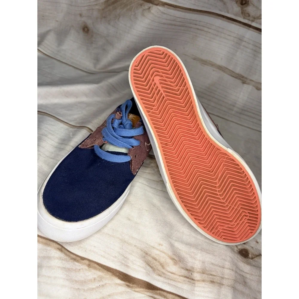 Nike SB Shane O'Neill BV0657-404 Navy Suede Skate‎ Shoes Mens 4 Womens 5.5
